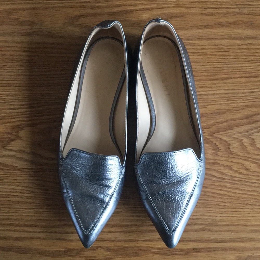 M.Gemi loafers metallic silver
